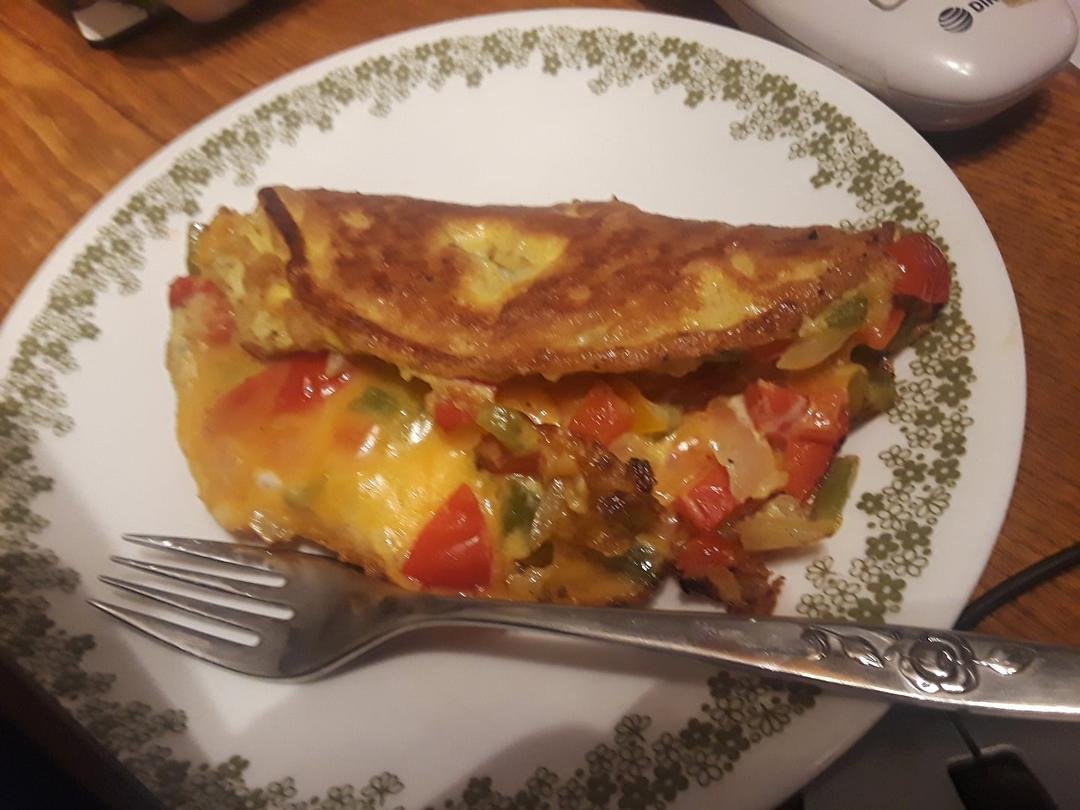 Bill's awesome omelet.