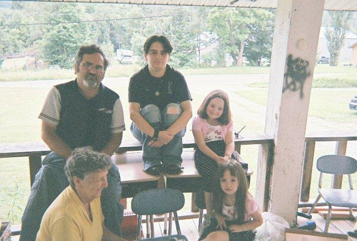 William Hatcher's album, trip up to see grandkids