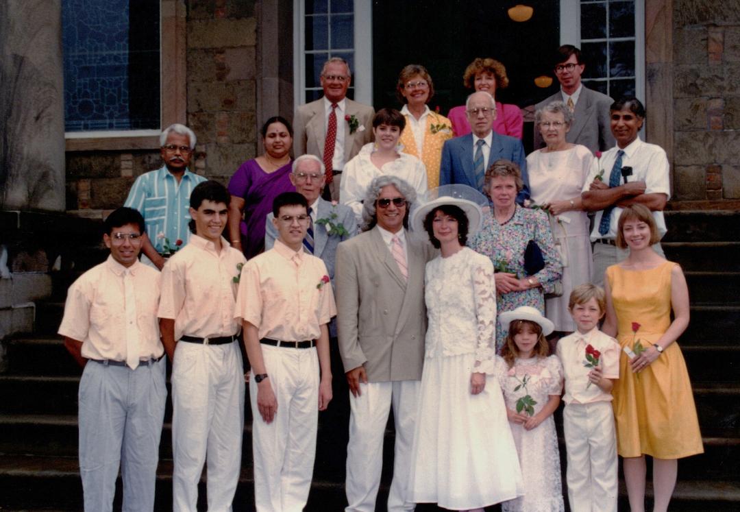 Same location as the cover photo, in 1990.