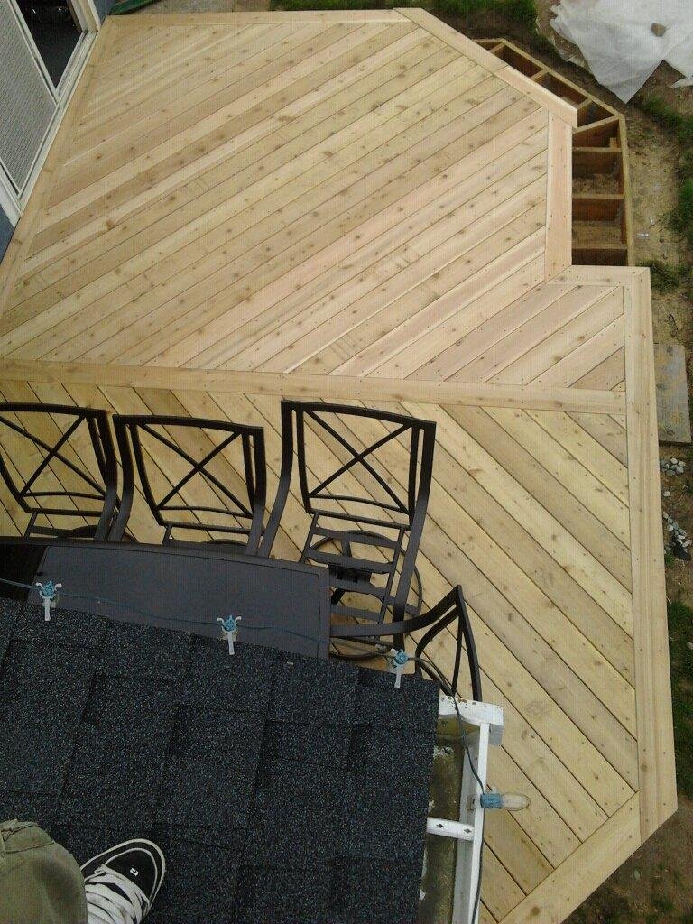 view from..... the roof.... lol... only Scott would think of this view...