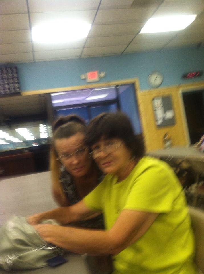 My friend Carol & I .... Bingo Buddies !!! Along with Barbara Faller