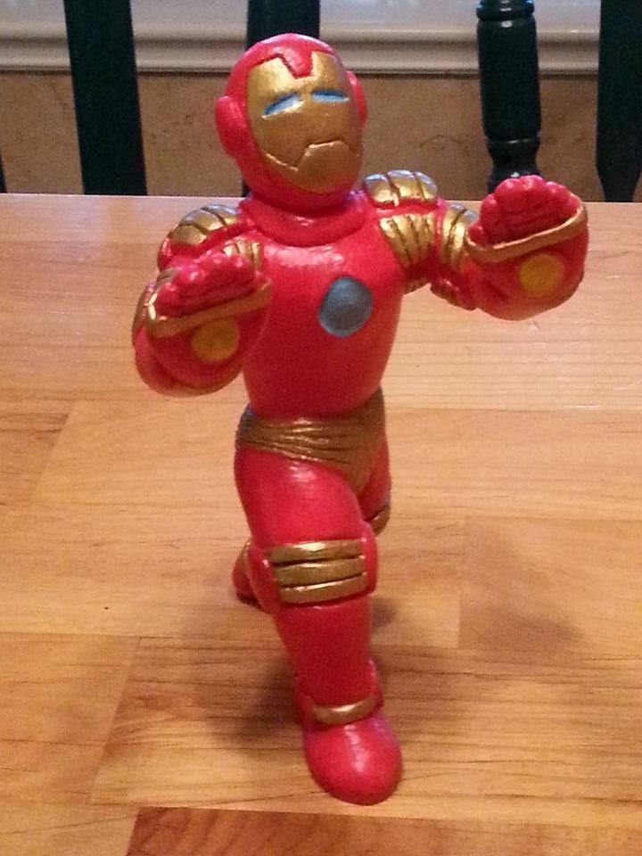 Iron Man is done Elijah.....ready for pickup tomorrow! !