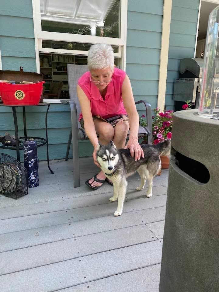 Sweet Luna. Next door neighbors dog that I enjoyed while visiting family in Maple Valley, WA. Those eyes!!!!