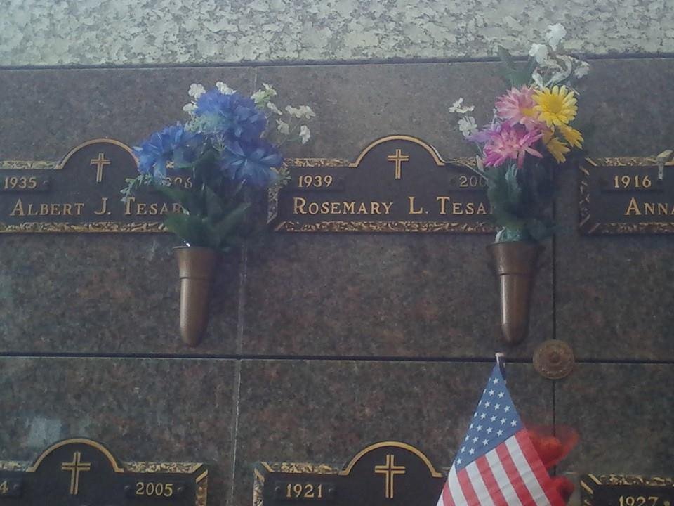 Went to cemetery to see my Mom and Dad this was around 1130am I miss them very much