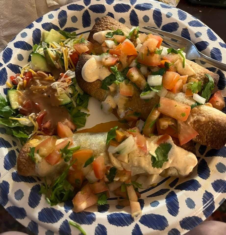 Dinner is served
