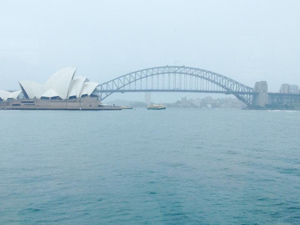 Rainy day in Sydney