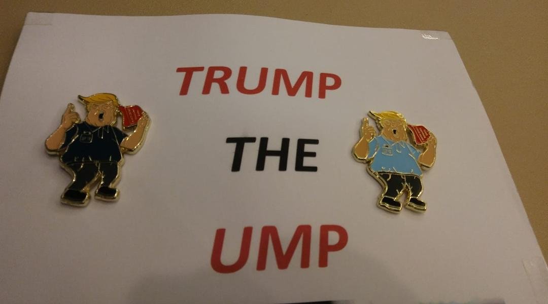 New Pins. In pin room at Holiday Inn in Williamsport