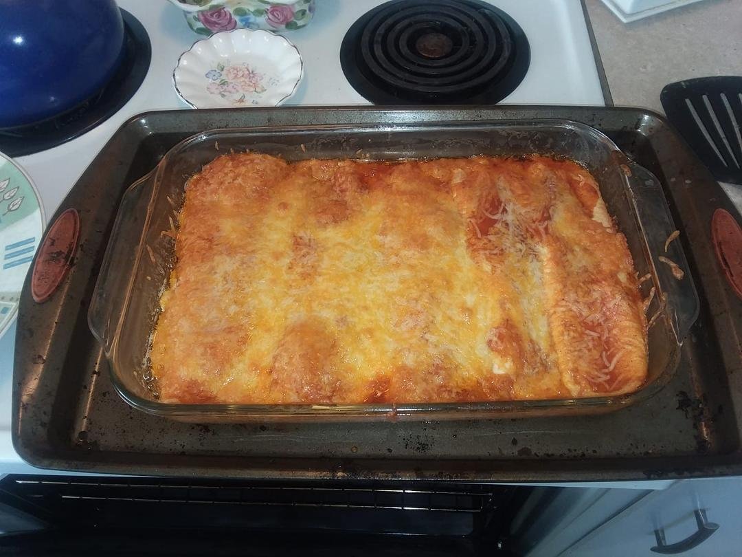 Decided to do chicken enchilada tonight