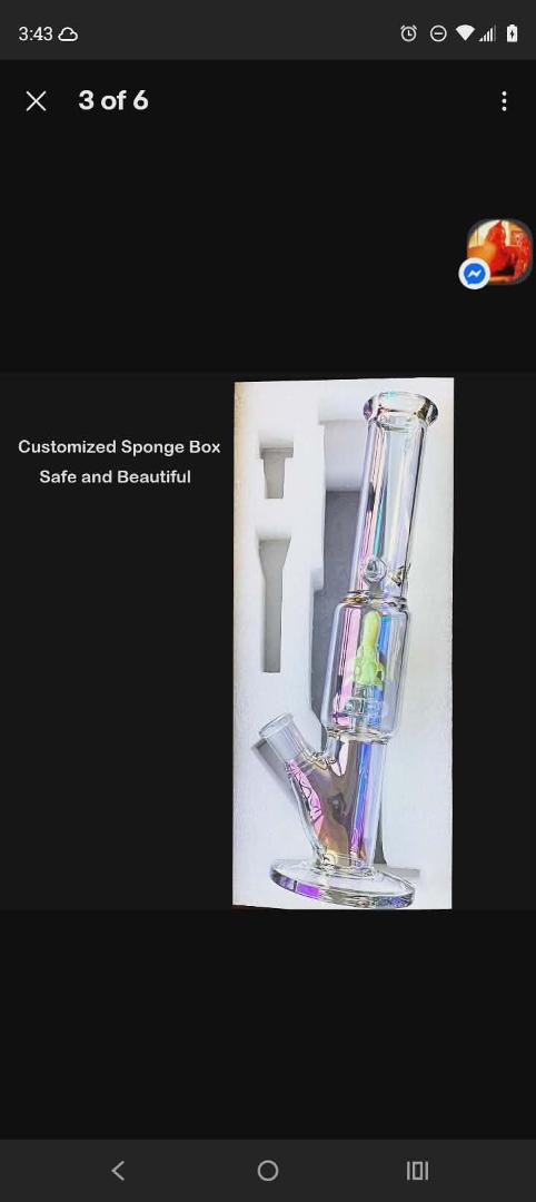 So somebody broke in to the garage while I was not there and took this birthday present bong I didn't even get a chance to use it or even see I didn't even know existed until penny told me she put it on the washer. so if an