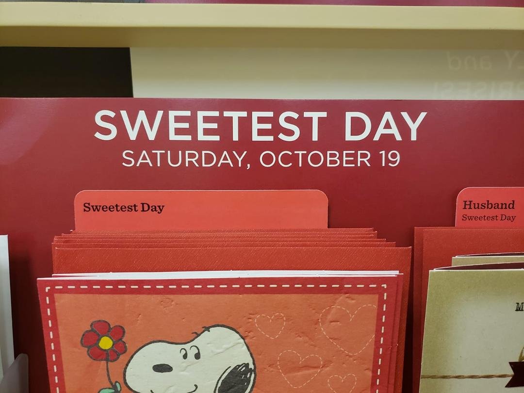 In the card store and.....   Seriously, what is this? When did this become a thing? How? What? Huh?
