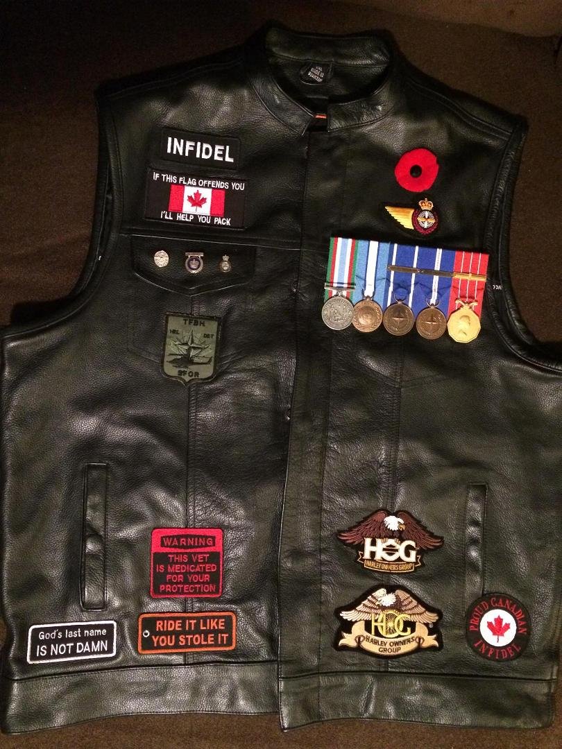 Who would have thought still ridding on Remembrance Day.