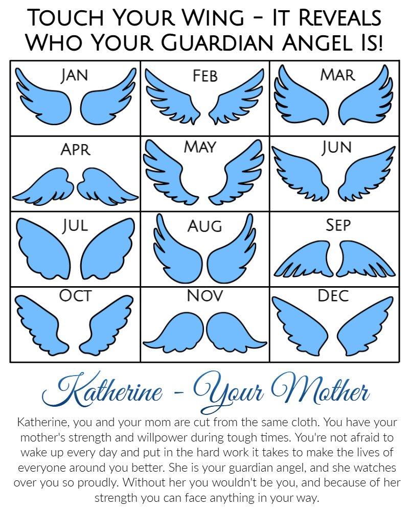 Touch Your Wing - It Reveals Who Your Guardian Angel Is!