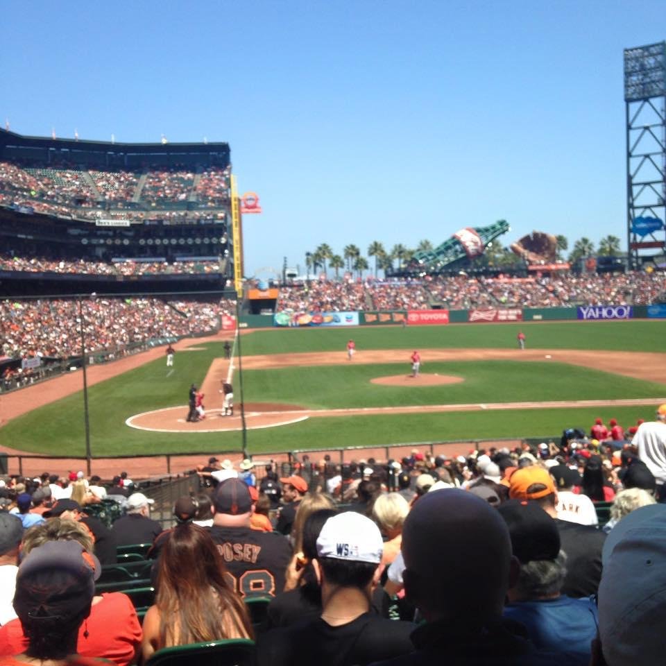 Watching my Giants win