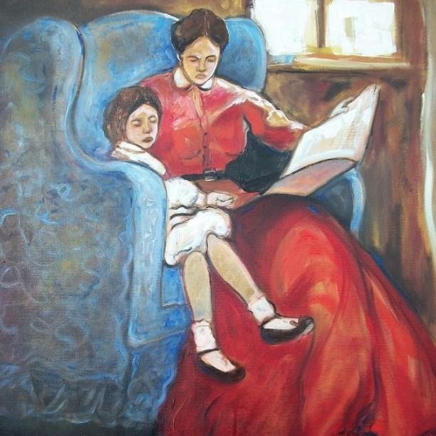"Yesterday" by Memphis artist Emery Franklin, classic Emery folk art style and composition #artwelove #instagrambham