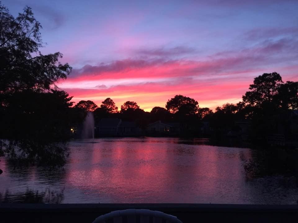 Tonight’s sunset