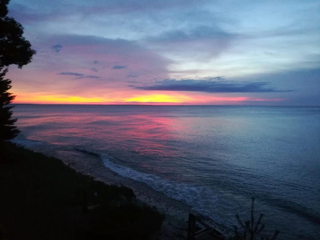 Today is dawning on Beaver Island.