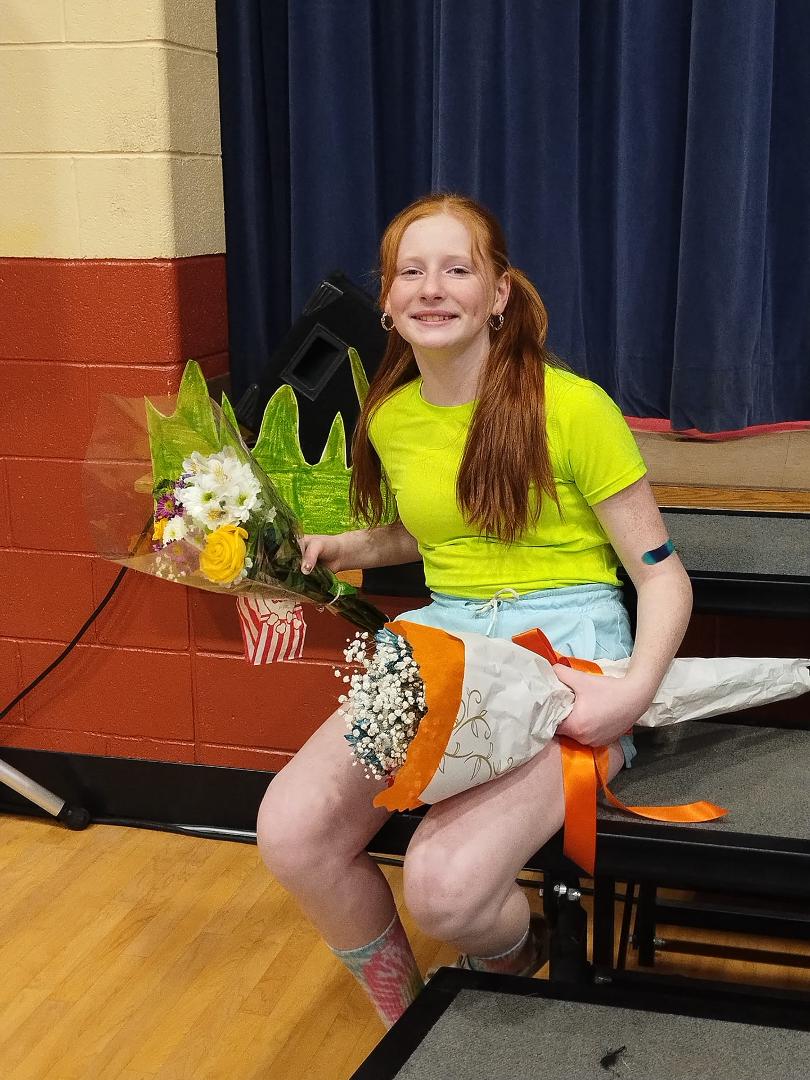 Analeigh was a who in Suessical the Musical tonite. We're so proud of her!