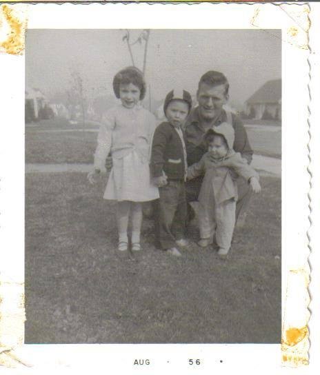Me and my siblings in happier times. We are missing you Kris.