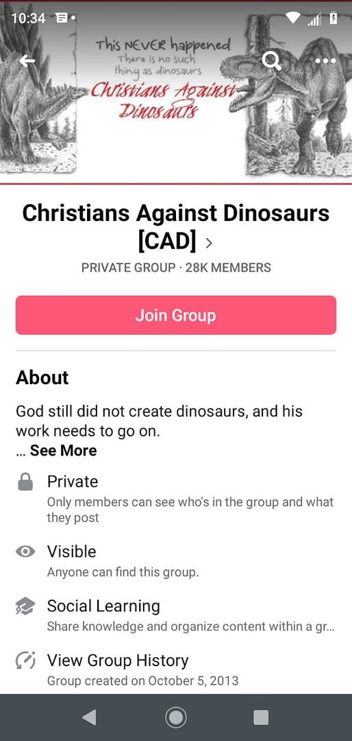 This is HILARIOUS. Stumbled on this because they are upset about a dinosaur statue in Tucson, AZ. Say there's NO EVIDENCE DINOSAURS EXISTED. I say there's more evidence that dinos walked this earth than evidence of Jesus or