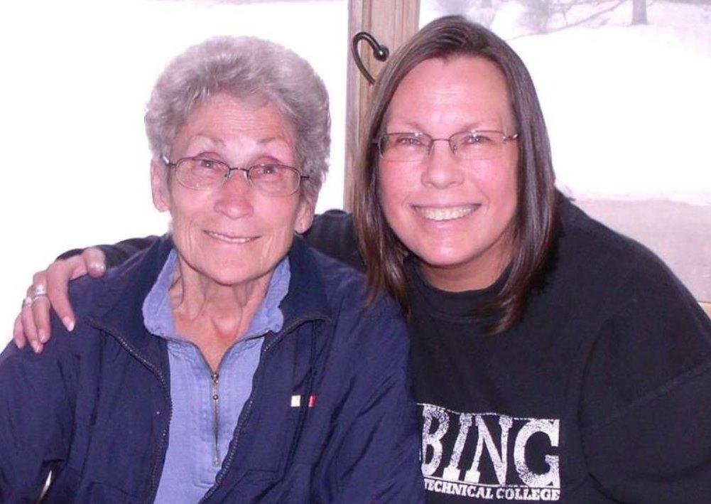 Thinking of Mom on her birthday with love forever!!!