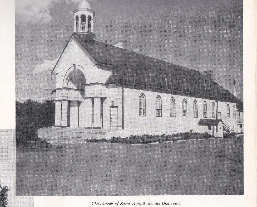 The church before the fire.