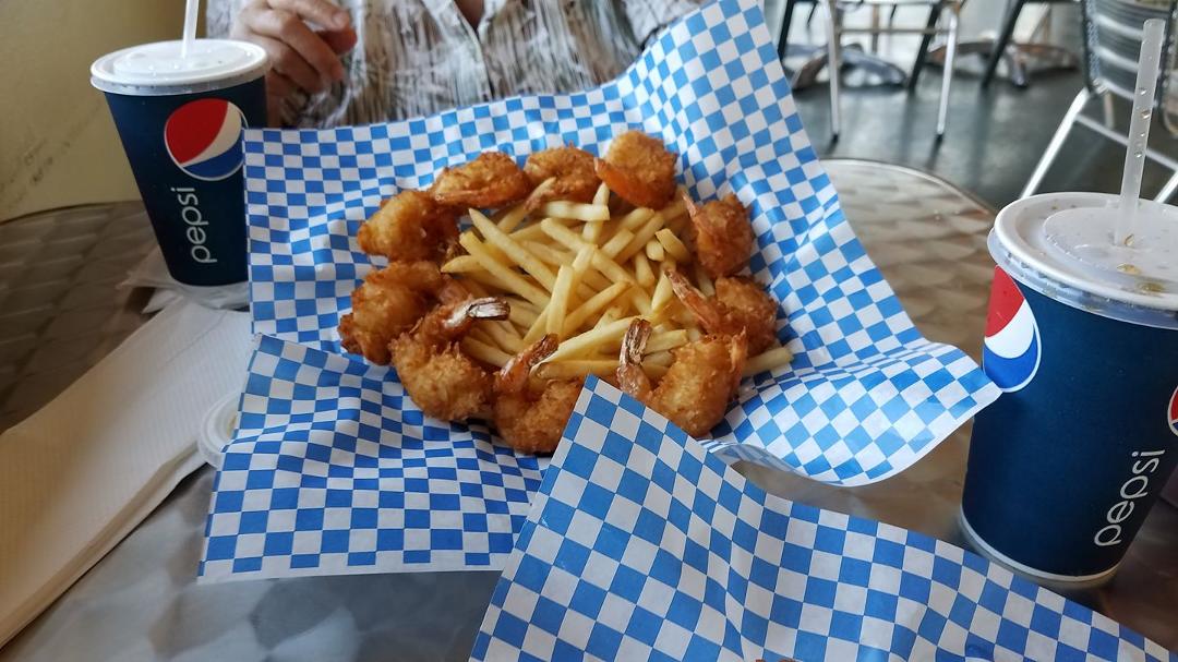 Coconut shrimp in Hawaii