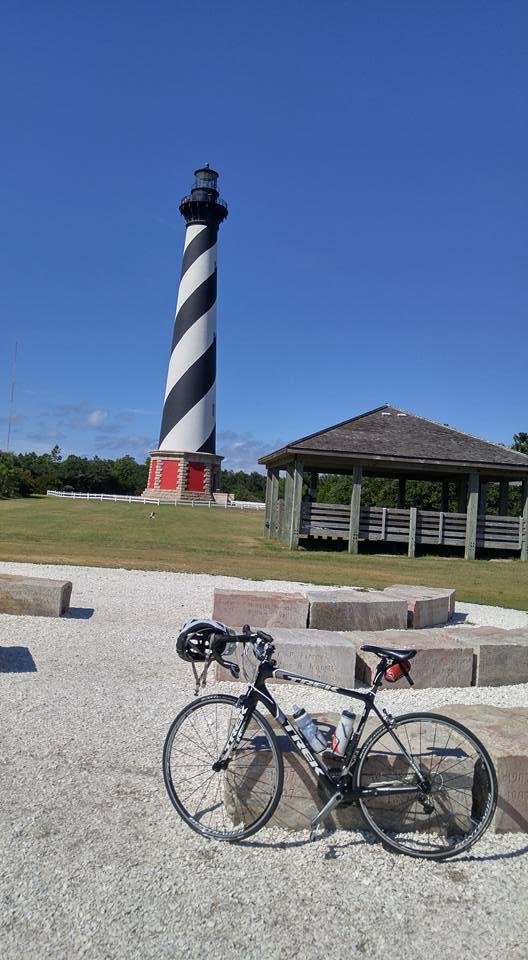 A nice ride to Hatters light house