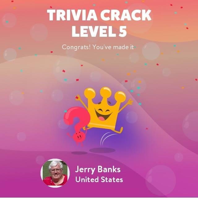 Jerry Banks' album, Trivia Crack Photos