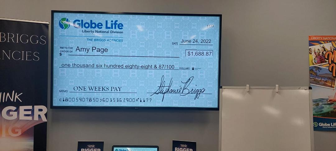 One week pay!! I'm hiring! Love working for these guys we are like a big family.