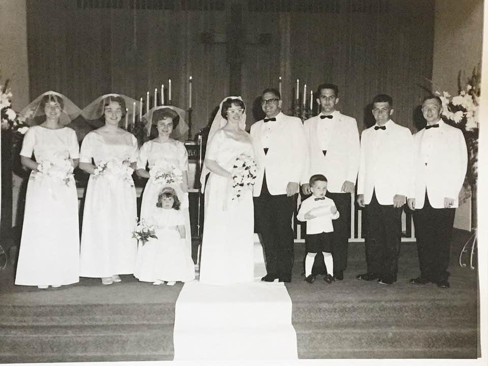 Starting our life together 56 years ago. Happy Anniversary to my amazing wife and best friend.
