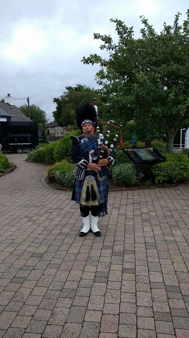 Gretna on Green. Last stop in Scotland before England.