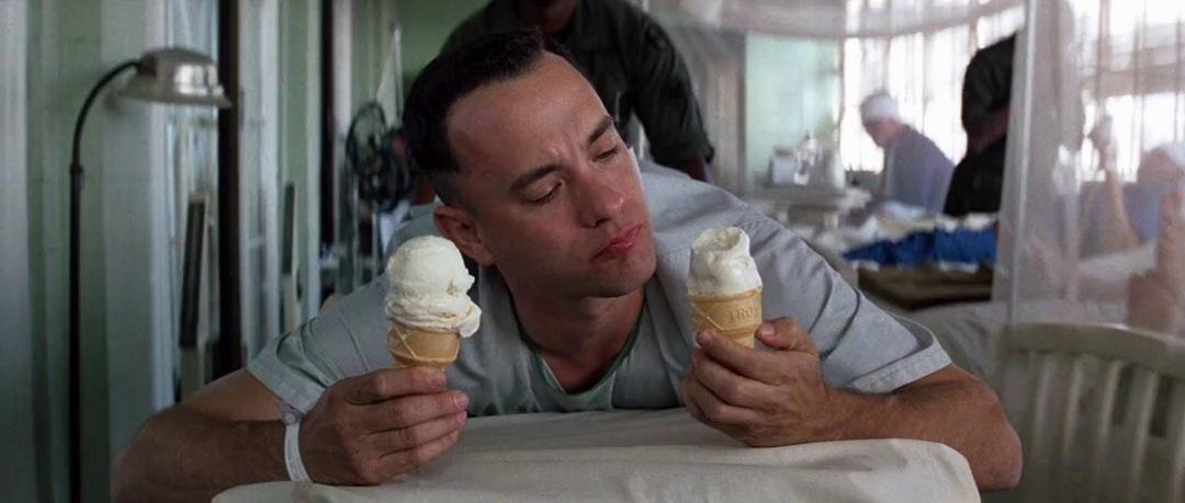 Ice cream Lieutenant Dan!!!
