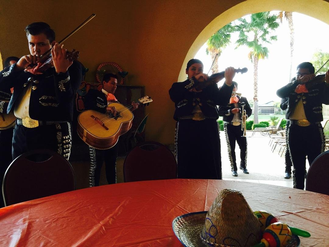 Celebrating Cinco De Mayo with a Great Mariachi Band. What, No La Bamba?