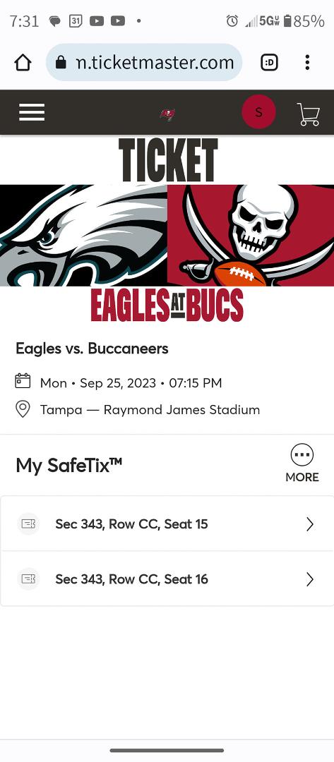 Monday Night. ( Go Birds).🏈