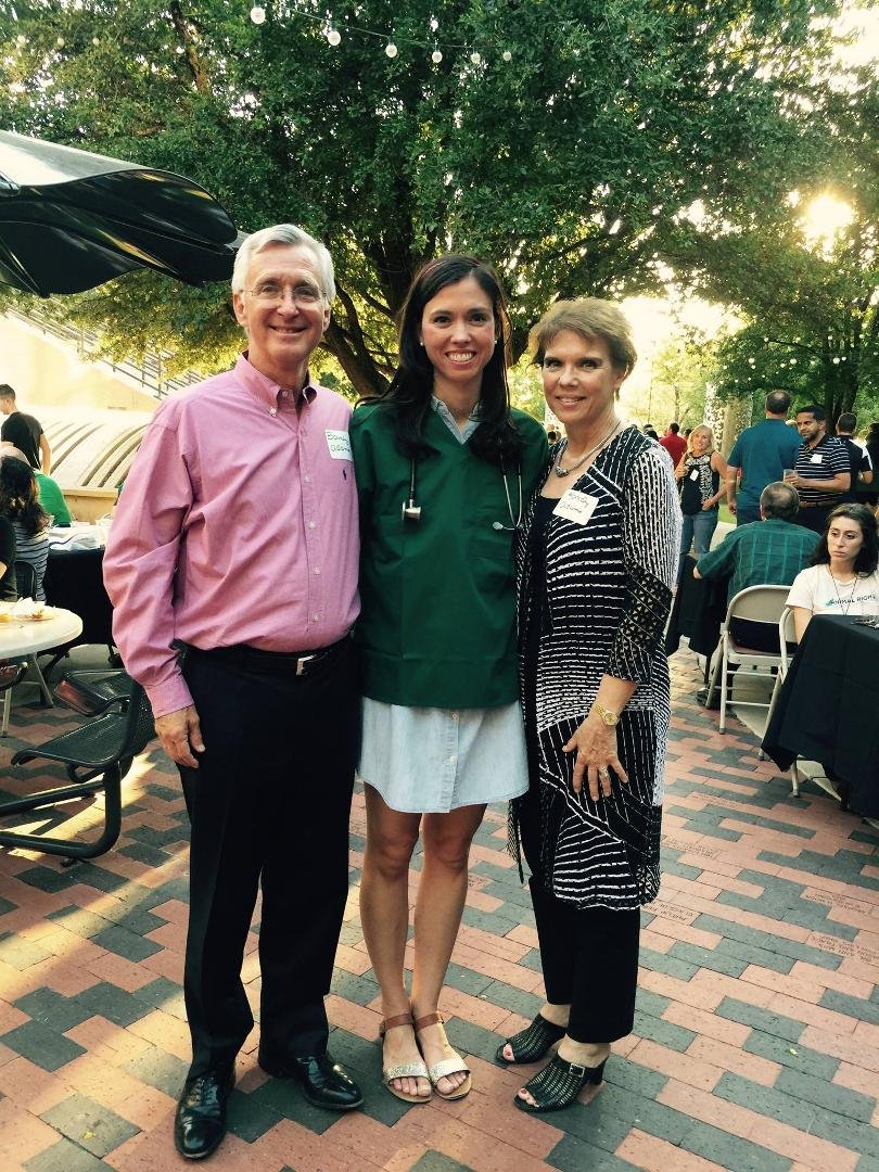 What a way to spend your 39th Anniversary at the Texas Tech Scrub Ceremony with KaKa!