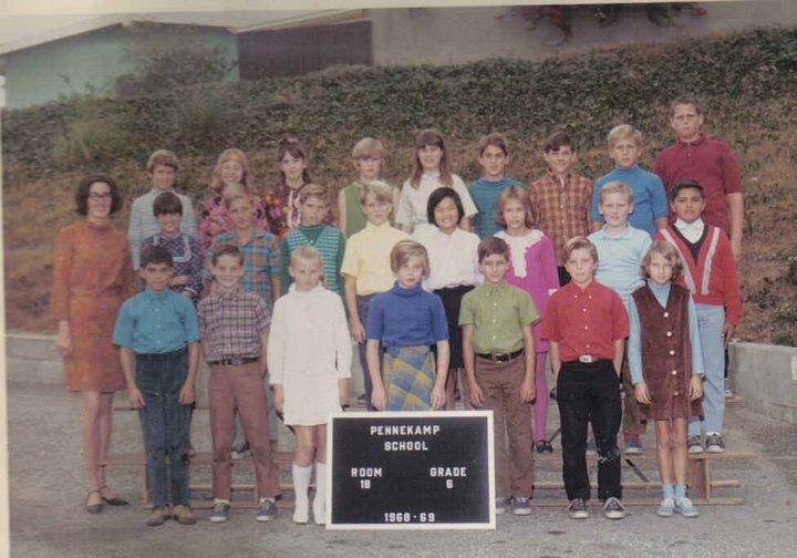 6th Grade ` Pennekamp ` 1968-1969