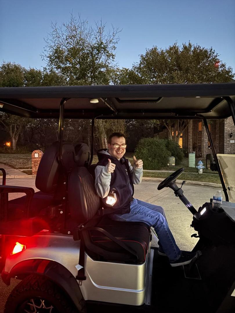 Driving golf