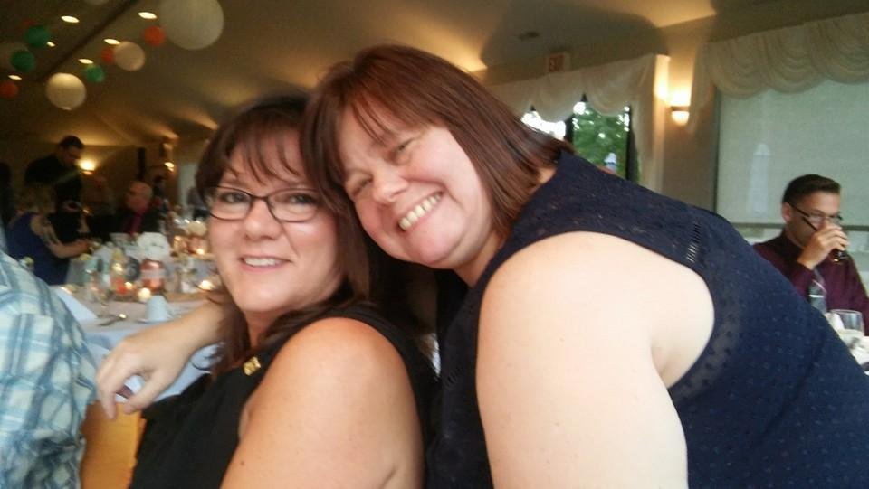 Lana and Aunt Peggy having a goodtime