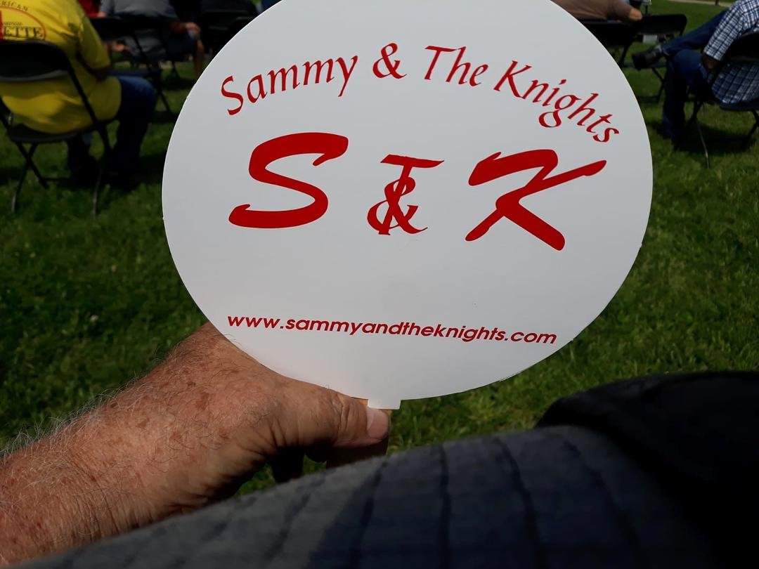 Went from the scenery and on our way to the cars were "Sammy & the Knights". Great band , they detoured us.