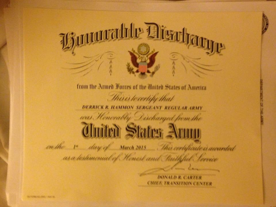 Well after 10 years, I have learned a lot from everyone I have worked for or with. Thanks to my NCOS, Kathaleen Wright, Christopher B. Pennington Sr., Matthew Spencer,Derrick L. Maffett Sr., Robert Haddix. To my favorite ba