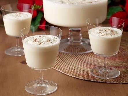 Time for the egg nog!