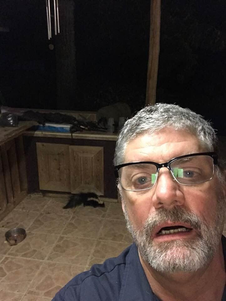 Had a little visitor tonight 