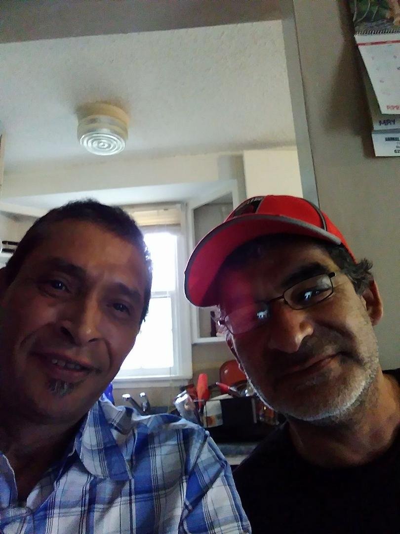 Me and little brother ,Eddie !!!