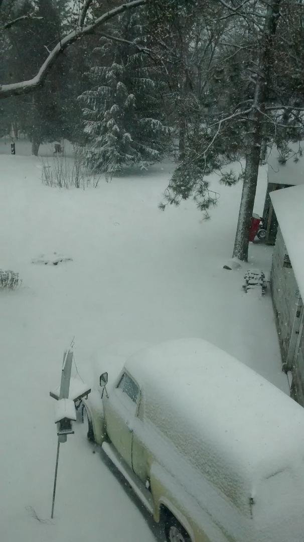 Spring in Wisconsin looks a lot like winter.
