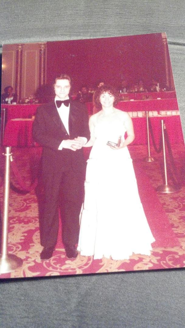 This my other instructor, Bob Powers.  I had won a gold metal for my waltz
