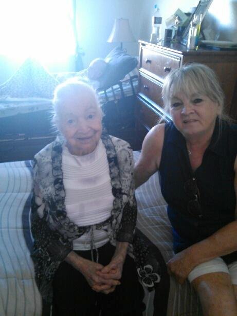 Visiting my mommy in Calif.
