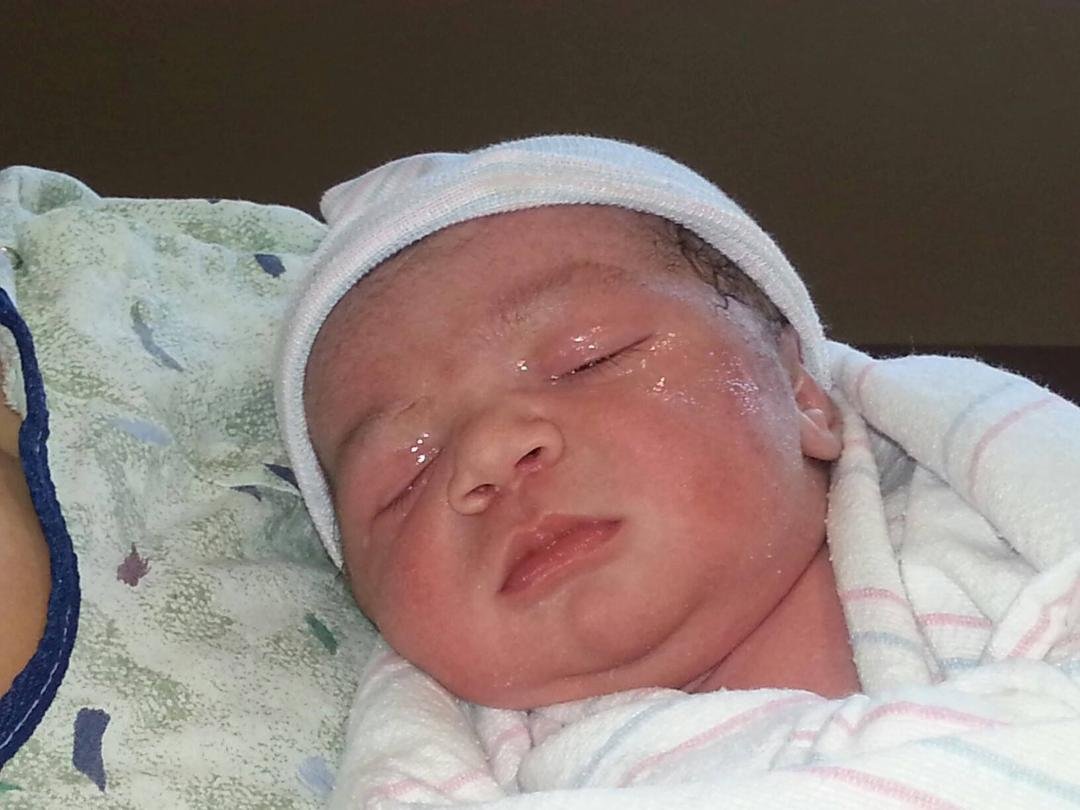 Conner has arrived. 9.4#s