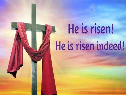 We may not celebrate a traditional Easter this year but in our hearts we know: Christ is Risen - He is Risen Indeed