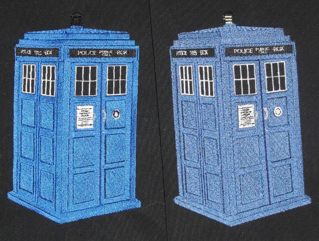Whovians, which embroidery version do you prefer?
