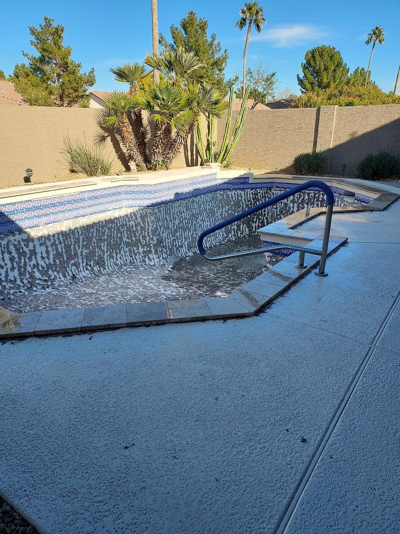 Beginning of my pool reconstruction!!